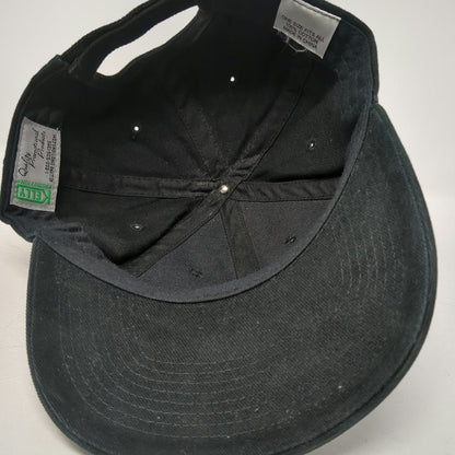 Kelly Promotions Advance Logo Baseball Cap Black One Size Metallic Emblem Hat