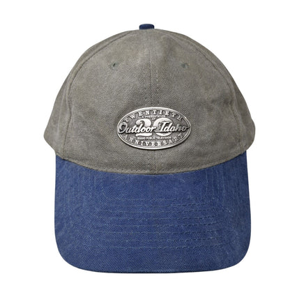 Outdoor Idaho Twentieth Anniversary Slideback Hat Gray OS Adjustable Fersten