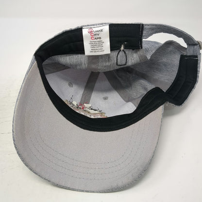 Quake City Caps Stella Artois Beer Logo Gray Baseball Cap One Size Slideback Hat