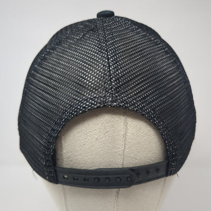 Ride Dirty Snapback Mesh Back Trucker Hat Black One Size Port Authority