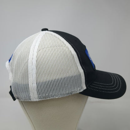 Yamaha Baseball Cap Black One Size Racing Patch Mesh Back Strapback Motors Hat