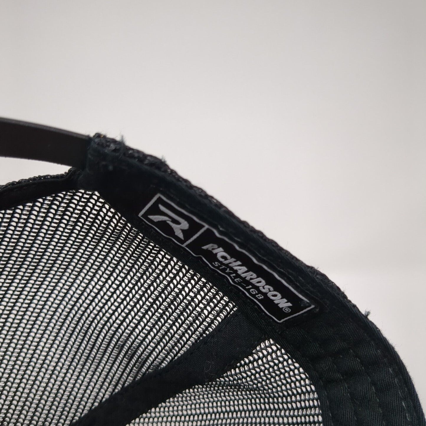 Brundage Snapback Trucker Hat`Gray One Size Adjustable Mesh Back Richardson