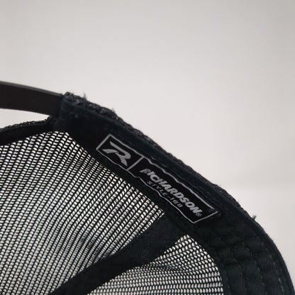 Brundage Snapback Trucker Hat`Gray One Size Adjustable Mesh Back Richardson