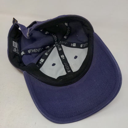 New Era Men's Slideback Hat Purple OSFM 9Twenty LSU Tigers Logo 100% Cotton