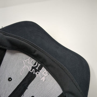 Love Your Melon Slideback Hat Black One Size Adjustable Embroidered 6 Panel