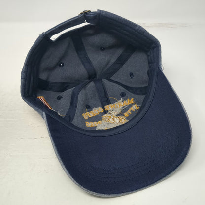 Marine Corps Baseball Cap Blue One Size 250th Anniversary 1775-2025 EGA Logo Hat