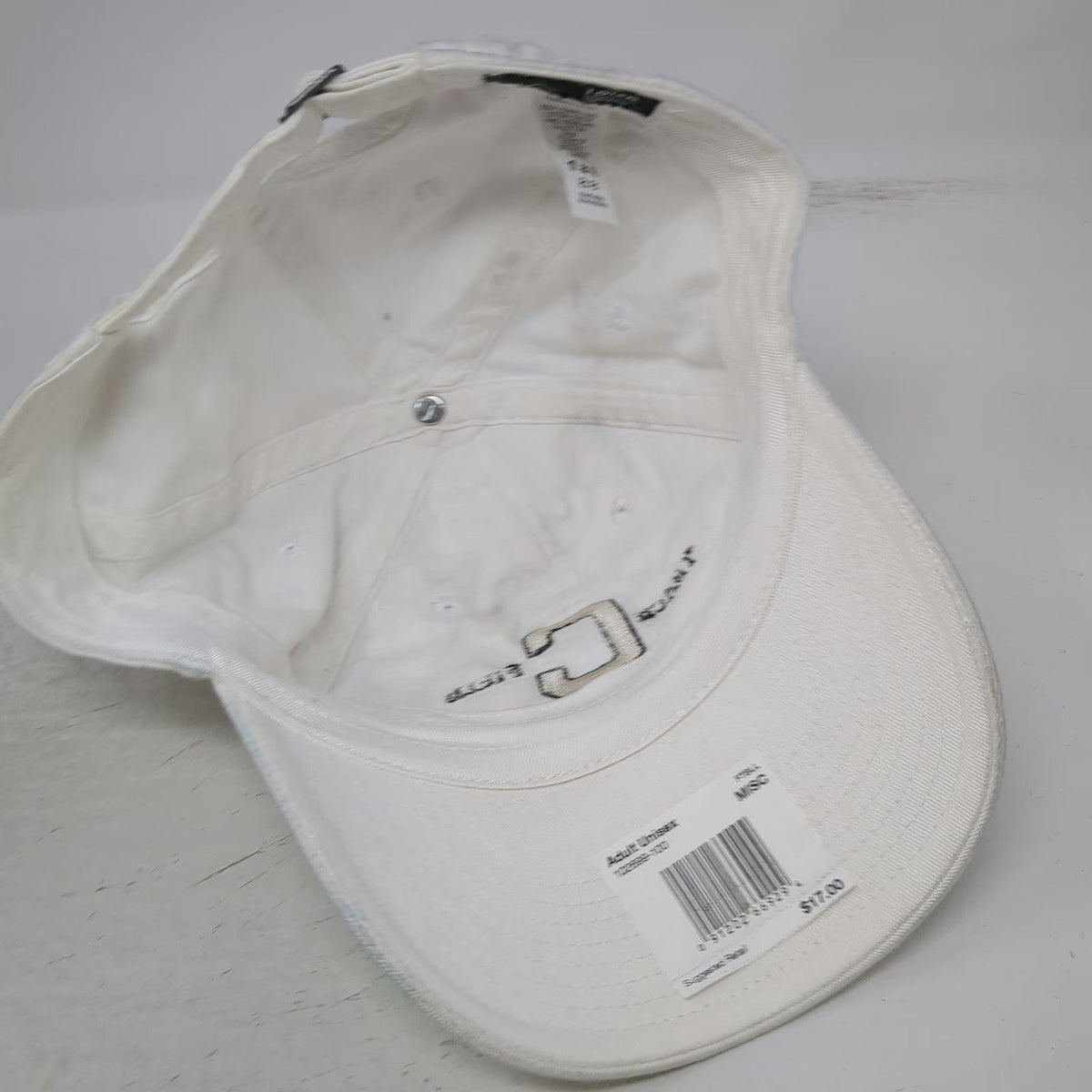 Nike Baseball Cap White One Size Track Field Eagles Heritage 86 Cotton Hat