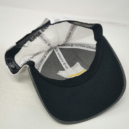Outdoor Cap Riggs Cat Arkansas Hat Gray Baseball Cap One Size Mesh Slideback