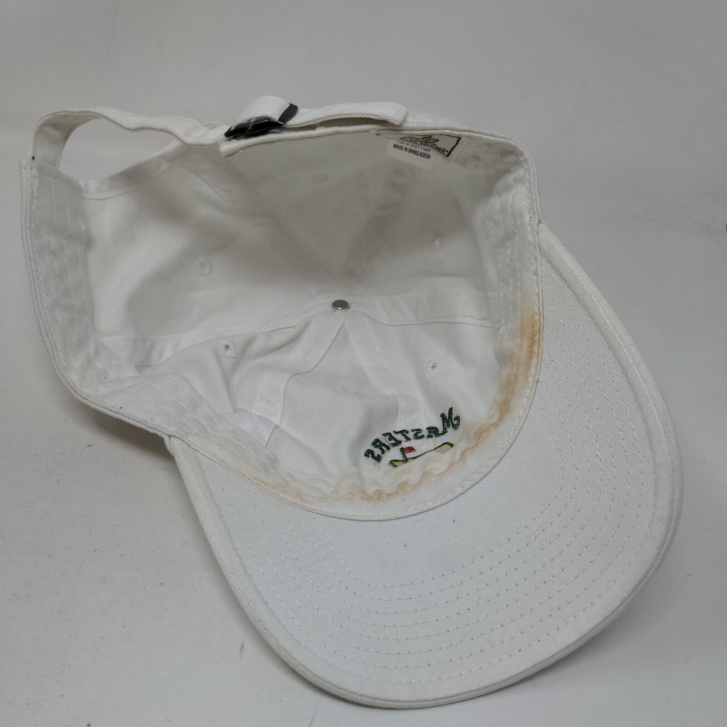 Masters 2014 Slideback Hat White One Size Embroidered American Needle
