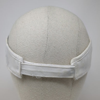 American Needle Visor White One Size Indian Wells Tennis Garden Strapback Hat