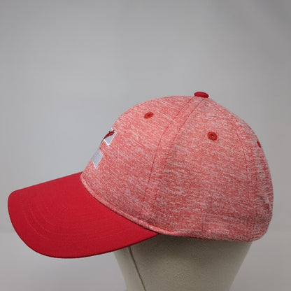 Cummins Snapback Hat Red One Size Adjustable Embroidered Vent Holes