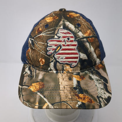 Legendary Whitetails Snapback Trucker Hat Camo One Size Mesh Back