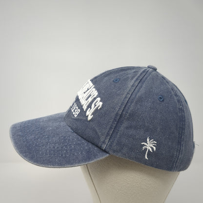 Myrtle Beach SC Est. 1938 Slideback Baseball Cap Blue OS Adjustable Embroidery