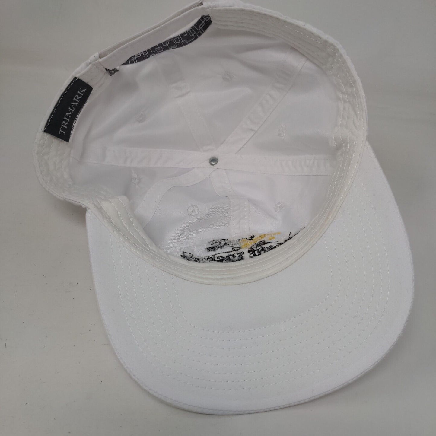 Humane Society Naples Strapback Hat White One Size Embroidered Trimark