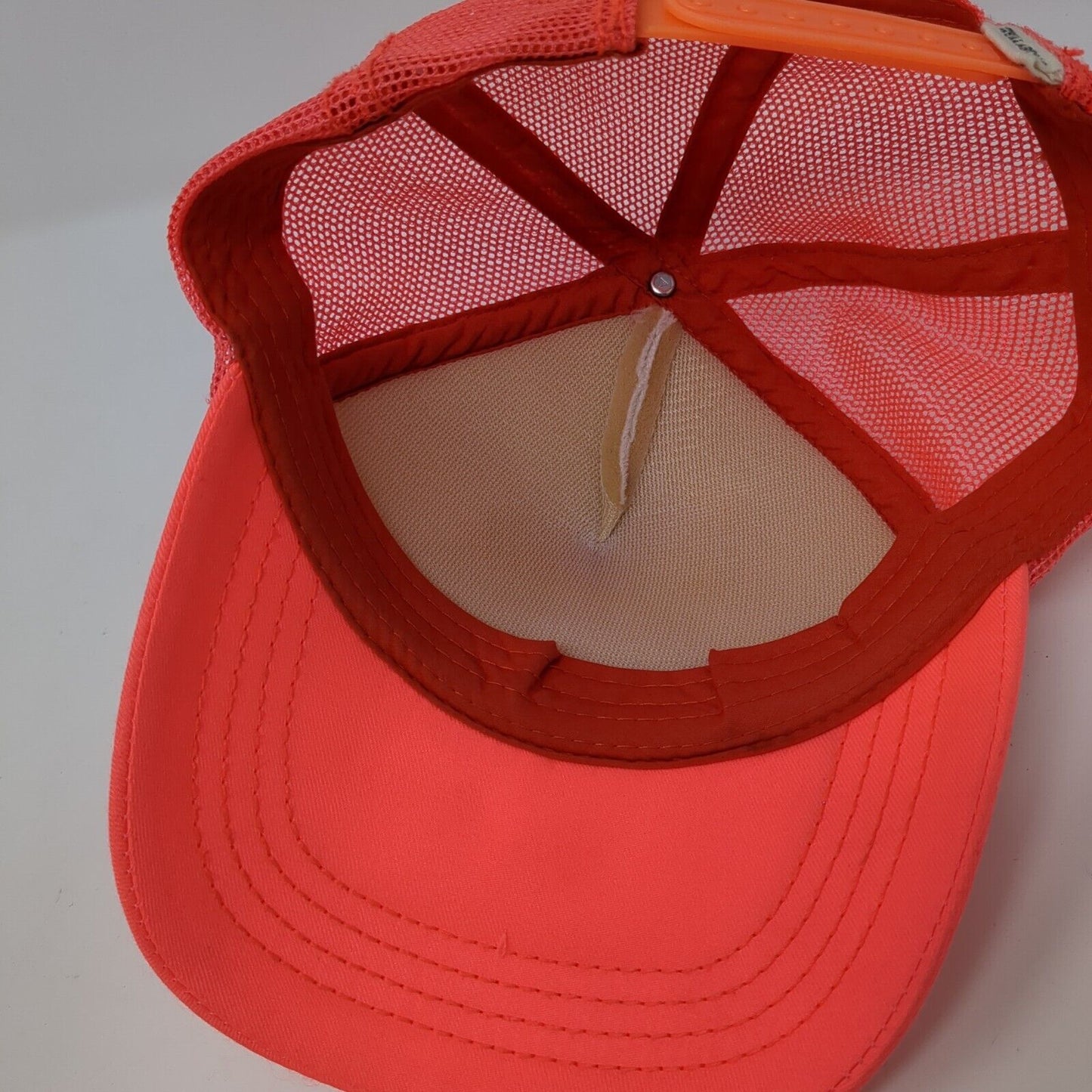 California Love Bear Trucker Hat Pink One Size Mesh Back Billabong