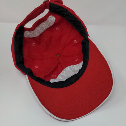 Sanpoint Cross Country Slideback Hat Red OSFA Embroidered Go Dawgs
