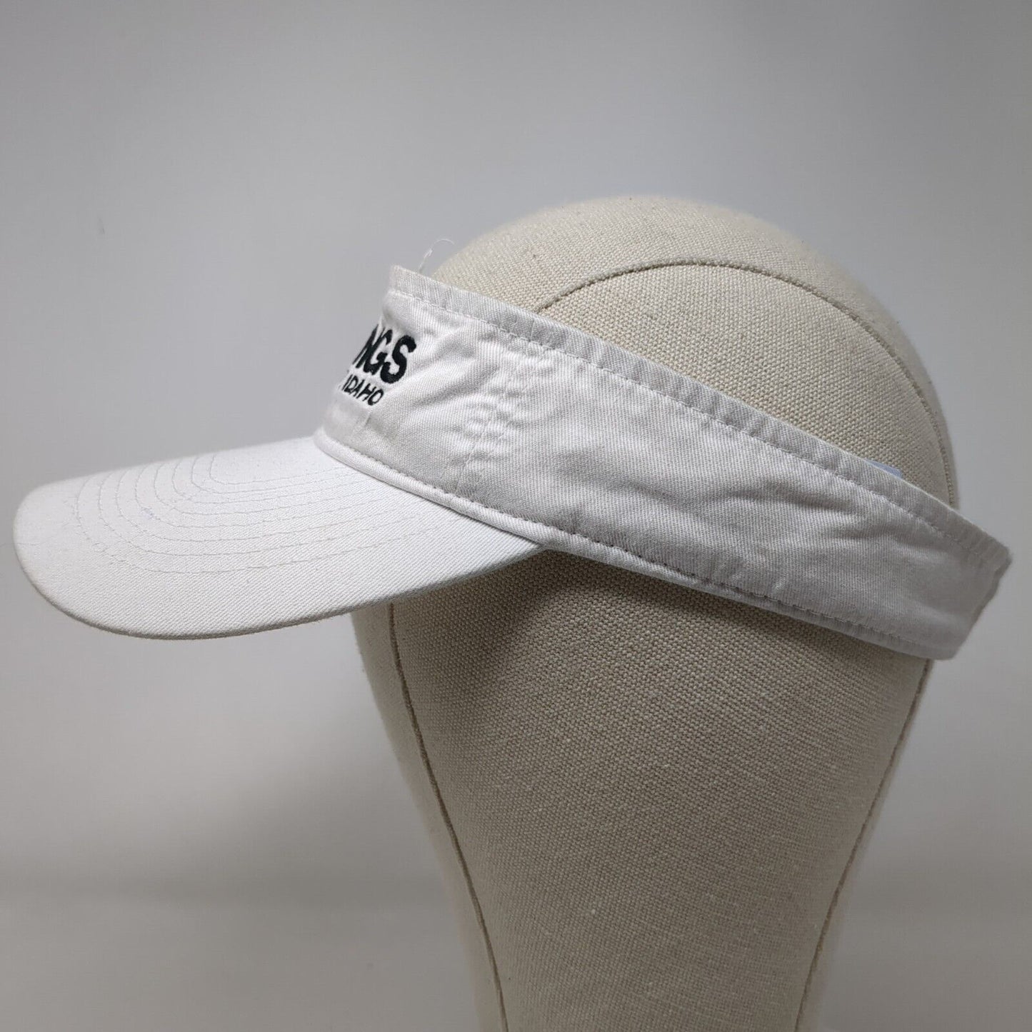 The Springs Idaho City Idaho Strapback Hat White OSFA Port & Company Cotton