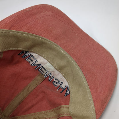 New England Cap Red One Size Baseball Menemsha Marthas Vineyard Made in USA Hat
