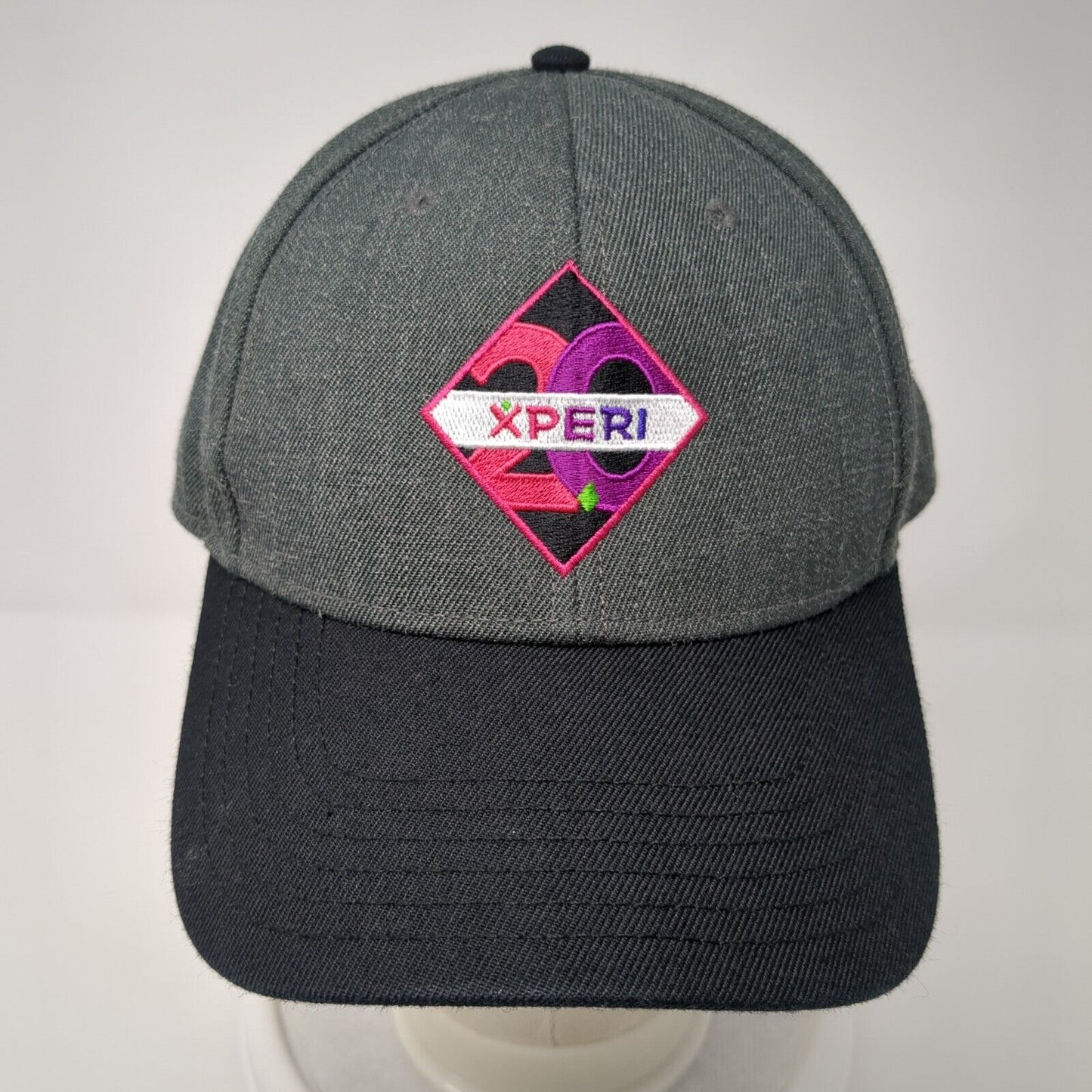 Tivo XPERI 20 Snapback Hat Gray One Size Adjustable Embroidered 6 Panel Otto