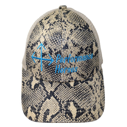 Performance Horses Strapback Trucker Hat Multi One Size C.C Exclusives