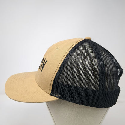 Elysian Brewing Brown One Size Trucker Hat Mesh Snapback Craft Beer Brewery Logo