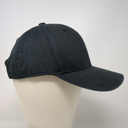 Mac Tools Snapback Hat Black One Size Blue Embroidery 6 Panel Cotton Adjustable