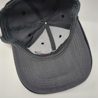 Mountain Home Auto Ranch Strapback Hat Gray One Size Adjustable Embroidered