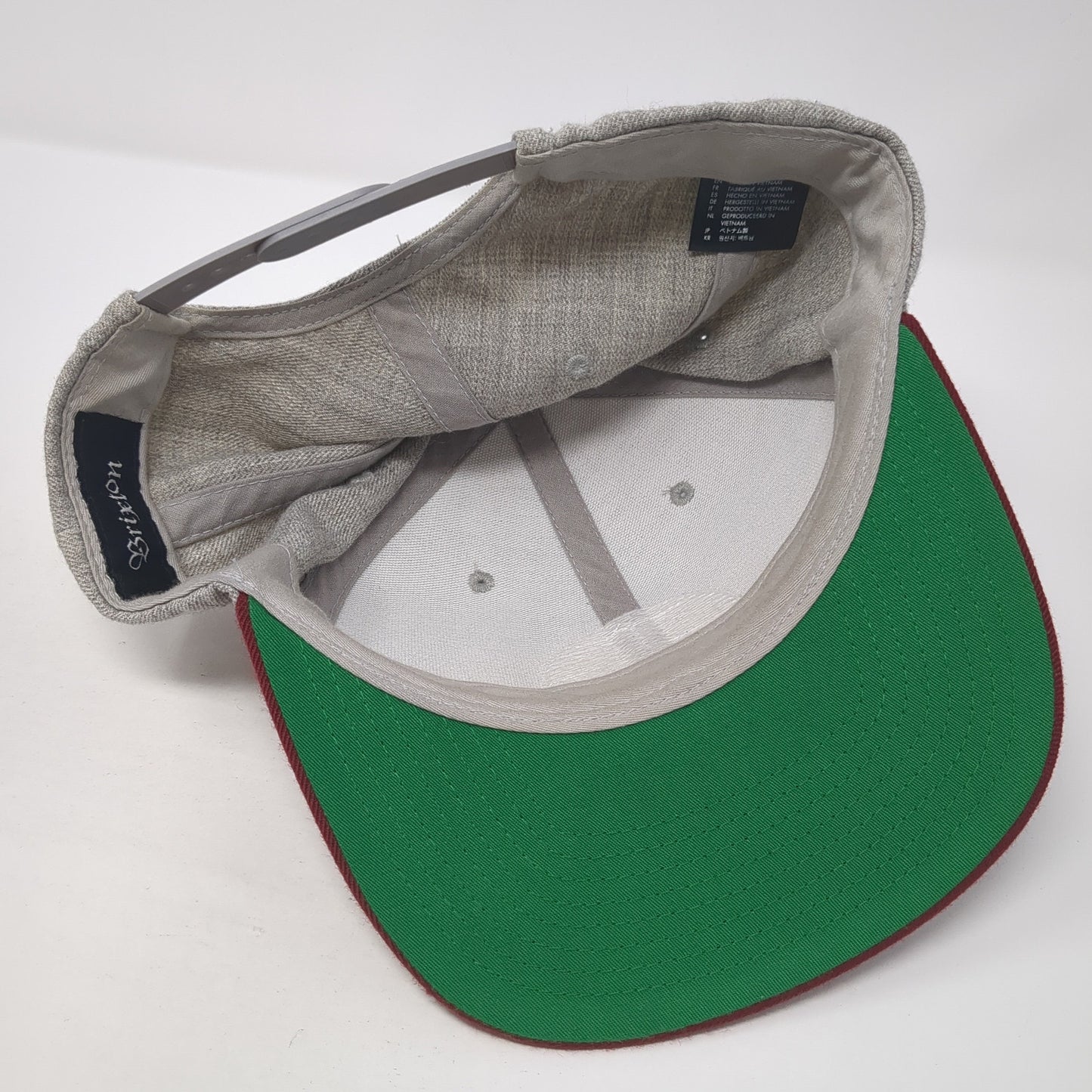 Brixton Mfg Co Patch Snapback Hat Multi One Size Adjustable Colorblock
