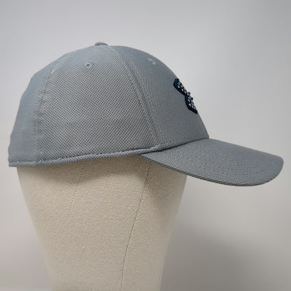 Under Armour Baseball Cap Gray XL USA Flag Logo Stretch Fit Freedom Mesh Hat