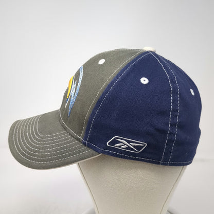 Reebok NFL Chargers Cap Gray Blue L Stretch Fit Embroidered Contrast Stitching