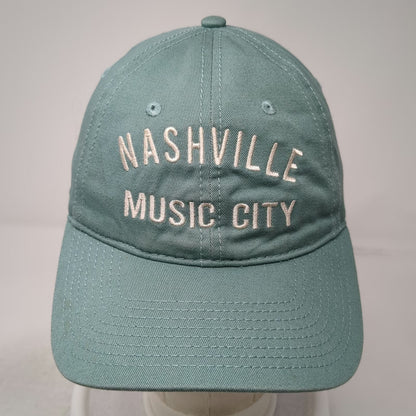 The Game Nashville Music City Blue Baseball Cap One Size Slideback Hat