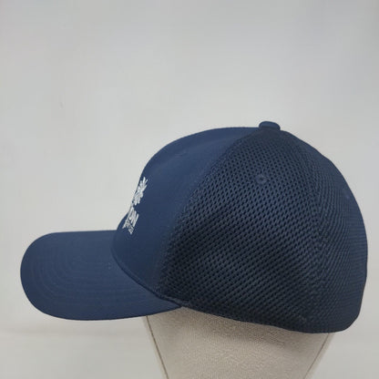 Mount Valley Foundation Services Fitted Hat Blue L/XL Embroidered