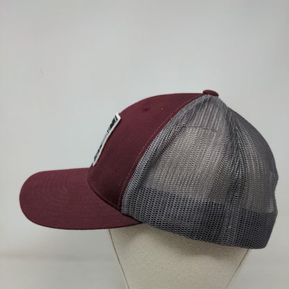 Rancho Caps Snapback Mesh Back Trucker Hat Multi One Size Colorblock