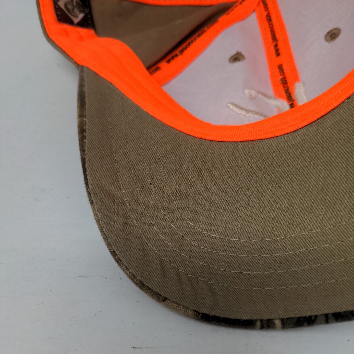JC Strapback Hat Camo One Size Embroidered Adjustable Dri-Duck