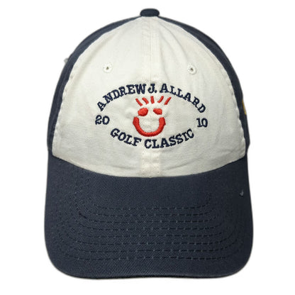 Outdoor Cap Baseball Cap Blue White One Size Andrew J Allard Golf Classic Hat