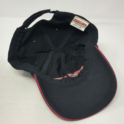 Jersey Boys Baseball Cap Black One Size Strapback Embroidered Broadway Musical