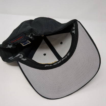 Pacemaker Fitted Hat Black S-M Embroidered Flexfit Yupoong 6 Panel