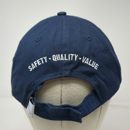 Rock Point Baseball Cap Blue One Size CAS Aviation American Flag Bill Hat Logo
