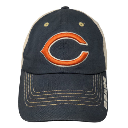 NFL Team Apparel Men's Slideback Hat Blue Time OS Embroidered Chicago Bears Logo