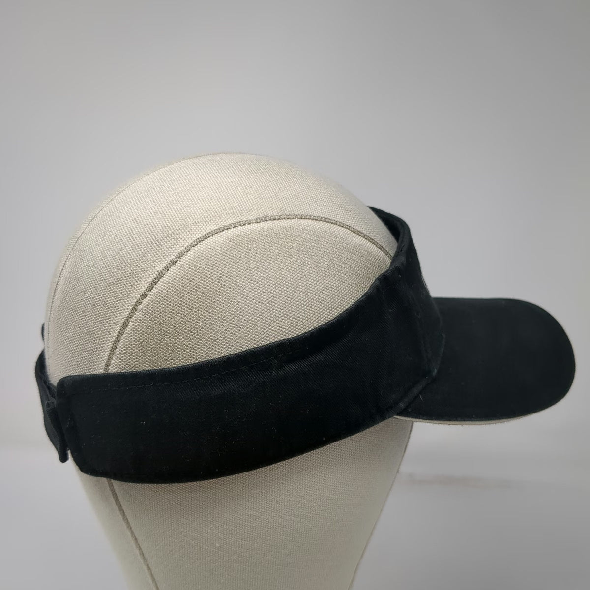 Jimmy John's Gourmet Sandwiches Visor Black One Size Strapback Adjustable Hat