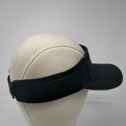 Jimmy John's Gourmet Sandwiches Visor Black One Size Strapback Adjustable Hat