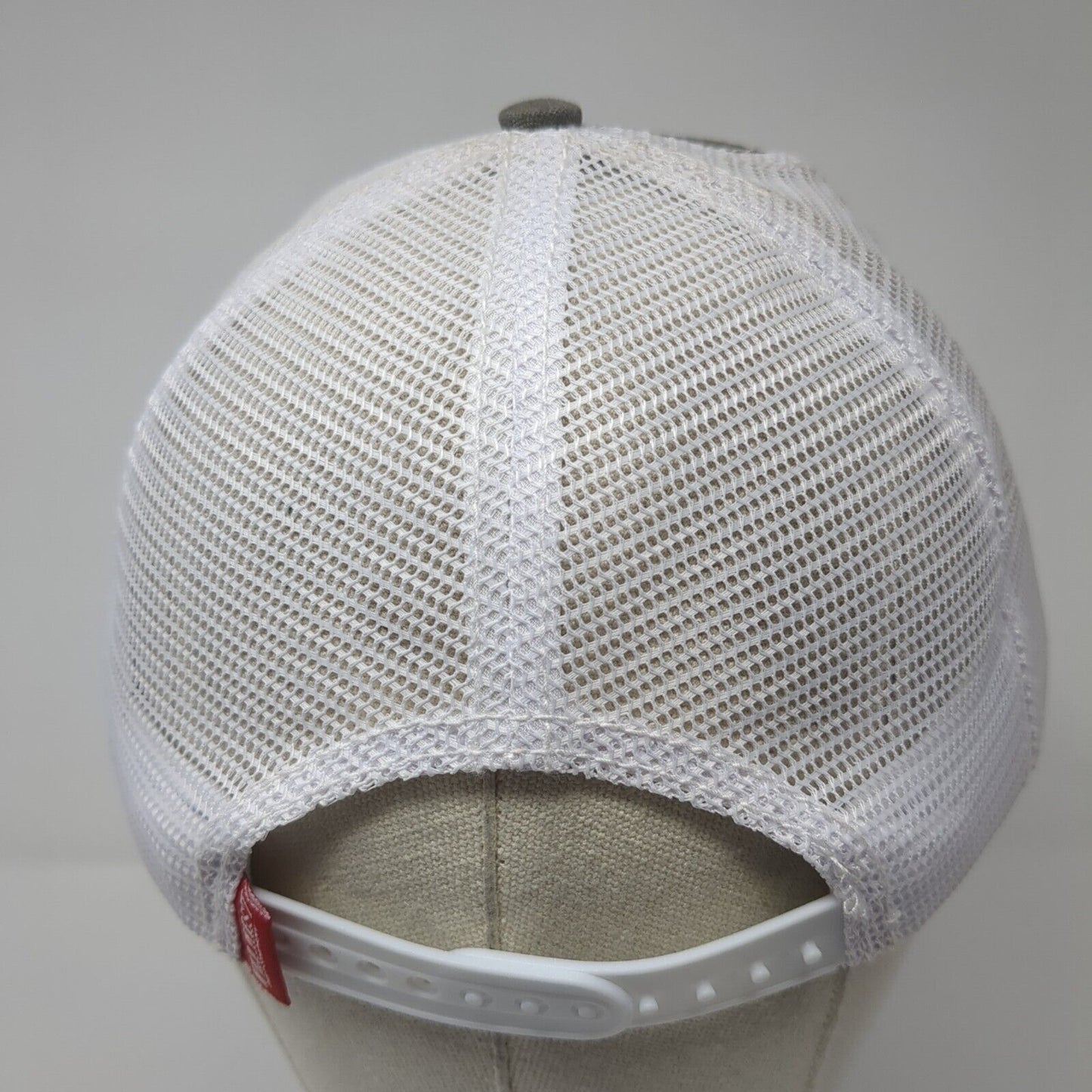 Lolo Pass Idaho Snapback Trucker Hat Gray OS Adjustable Mesh Back Wild West