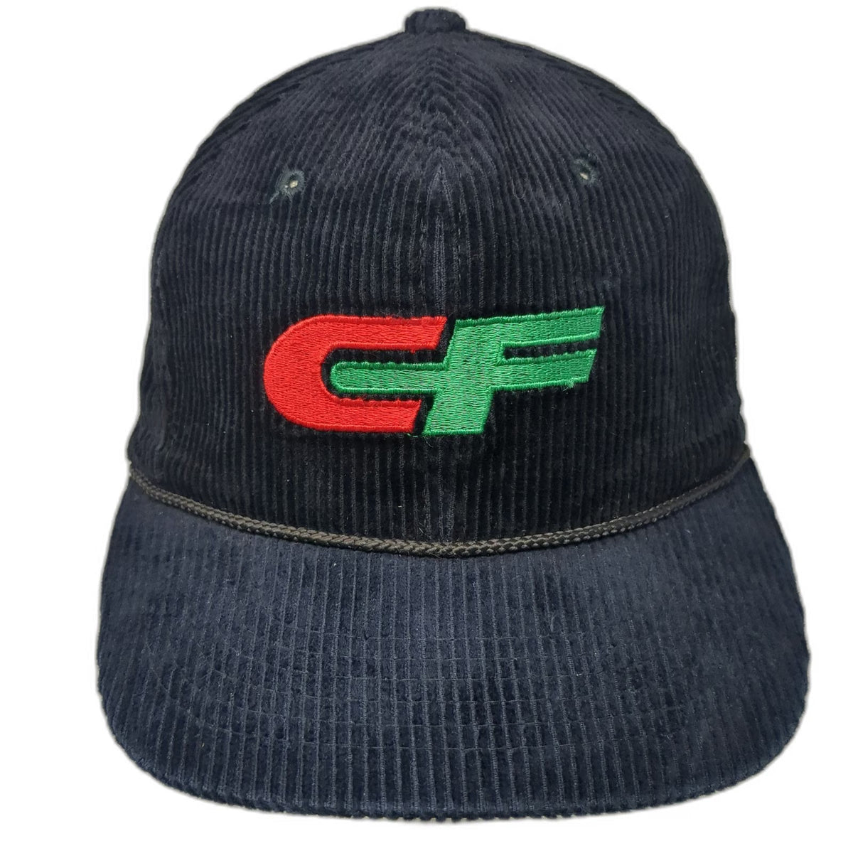 Tonkin Inc Snapback Blue Hat One Size Corduroy Rope Consolidated Freightways
