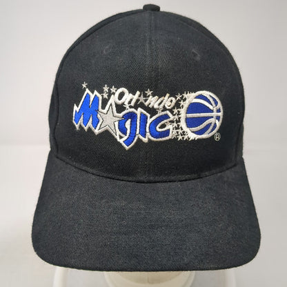 G.C.C. NBA Orlando Magic Snapback Hat Black Blue Green Underbrim Logo Vintage