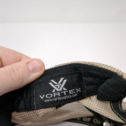 Vortex Snapback Trucker Hat Gray One Size Adjustable Mesh Back 6 Panel