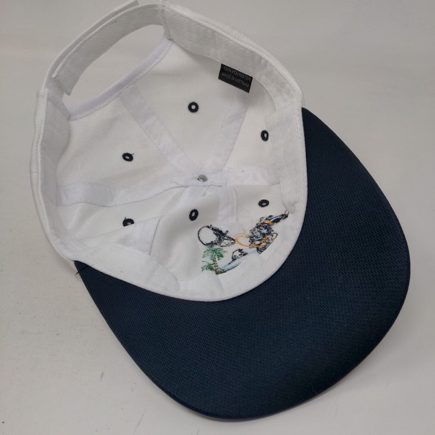 Little Linkster Association For Jr. Golf Development Strapback Hat White OS