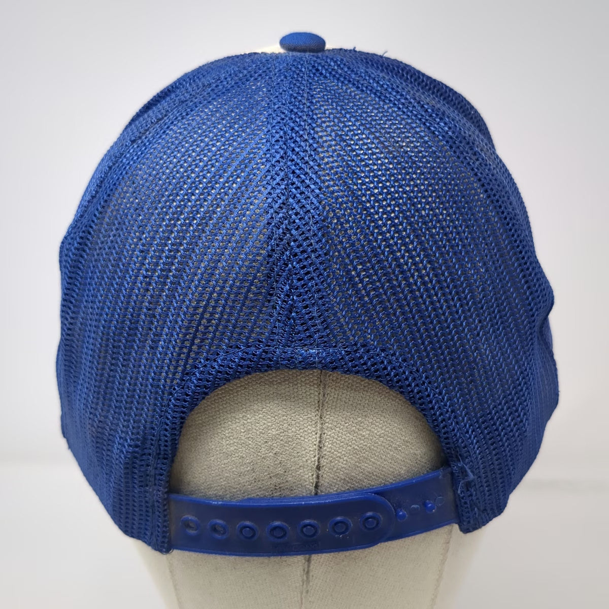 Trucker Hat Blue White 1987 Northwest Open Cribbage Tournament Skunk Vintage