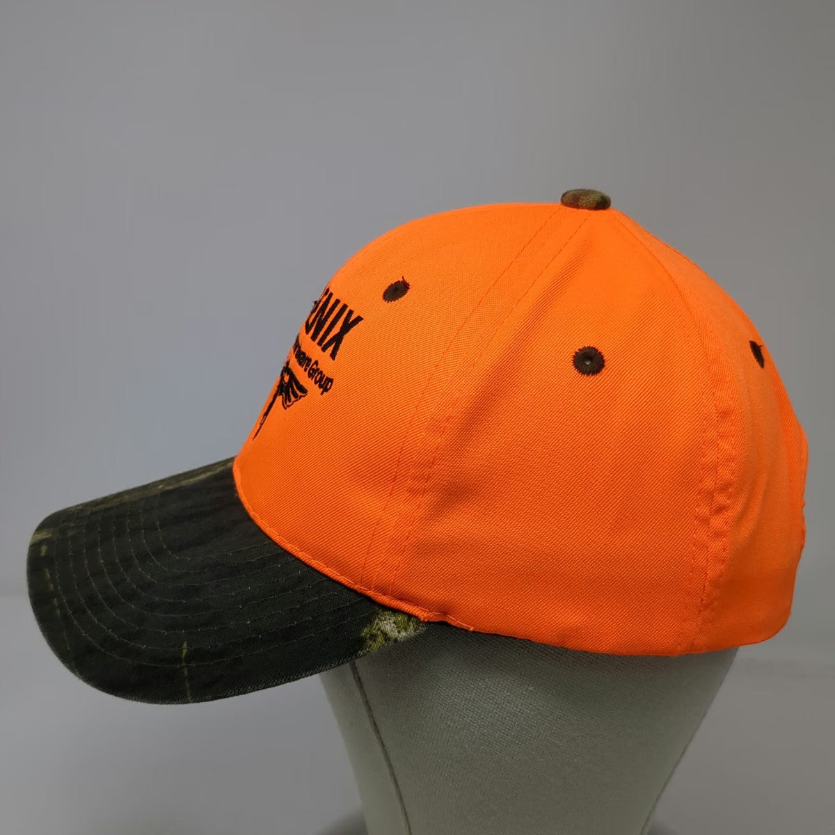 Port Authority Baseball Cap Orange Camo One Size Phoenix Hardware Eagle Hat