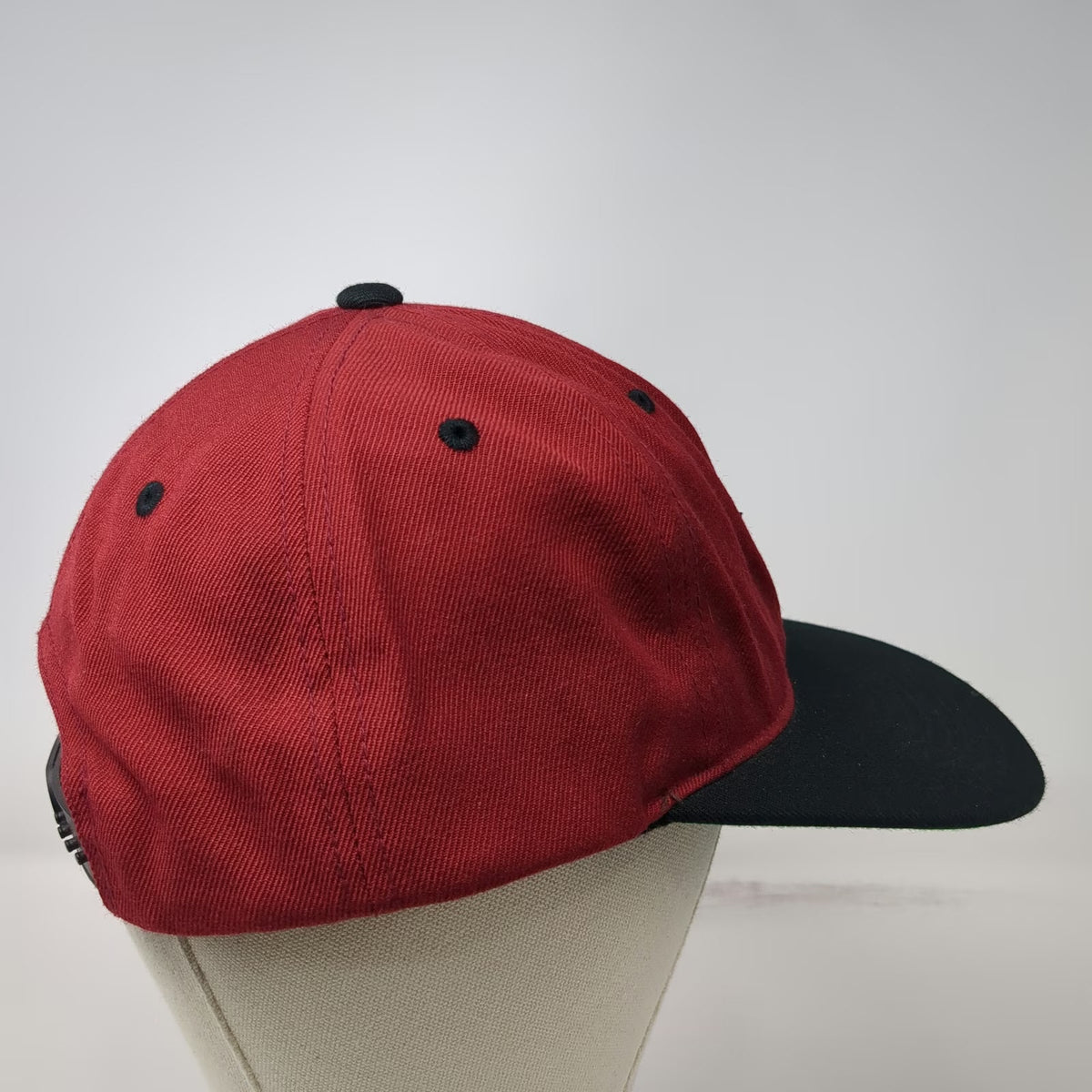 Primitive Snapback Red One Size Pennant Logo Green Underbrim Skateboarding Hat