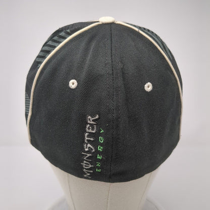 Monster Energy Fitted Hat Multicolor S-M Embroidered Flexfit 6 Panel